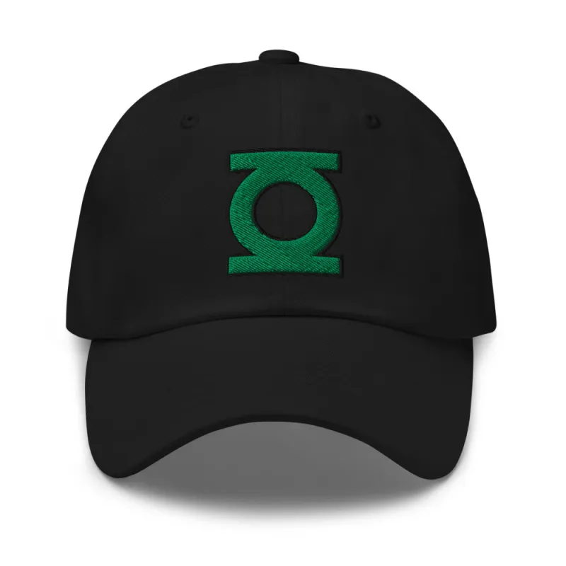 GREEN LANTERN Power Battery Embroidered Dad Hat sold by DC Comics