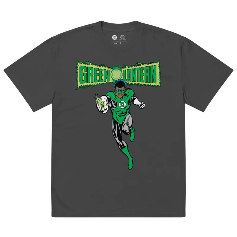 GREEN LANTERN John Stewart Oversized Faded T-Shirt sold by DC Comics