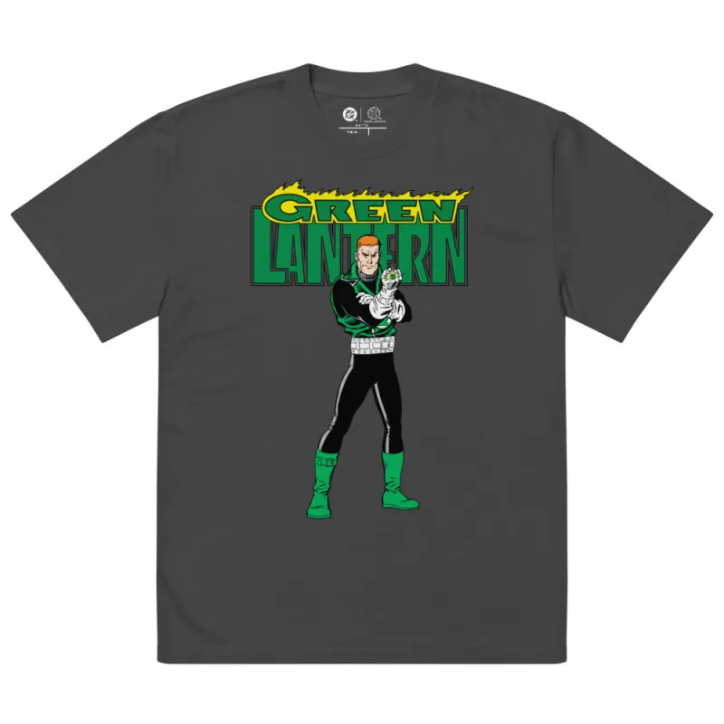 GREEN LANTERN Guy Gardner Oversized Faded T-Shirt sold by DC Comics