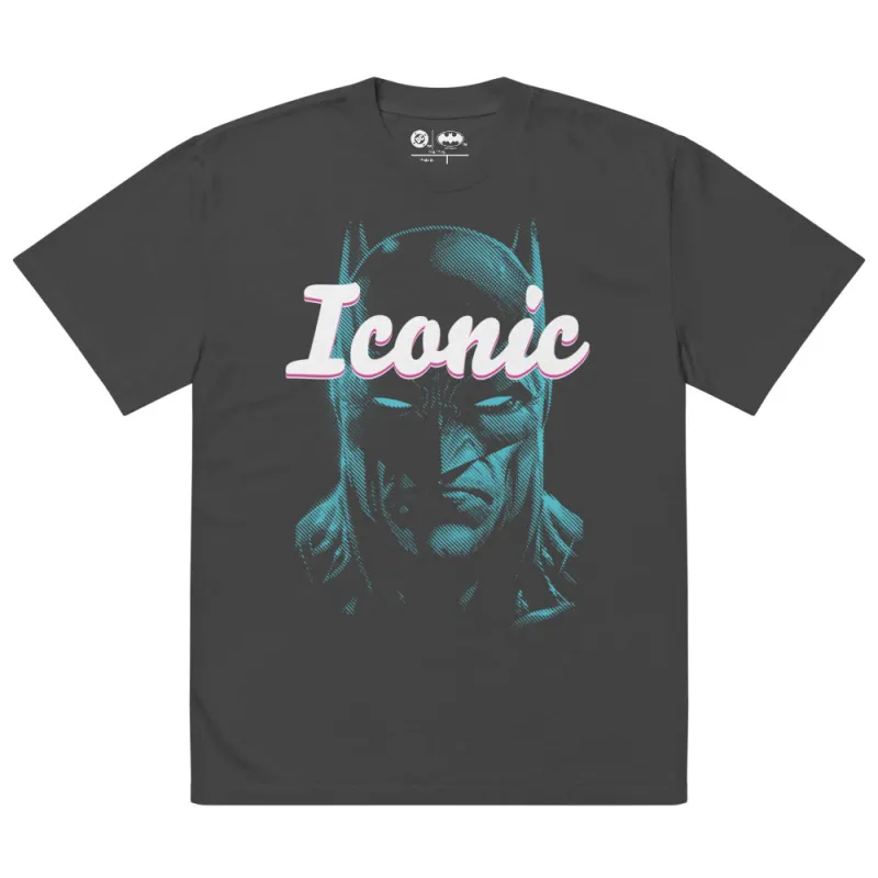 BATMAN Iconic Oversized Faded T-Shirt sold by DC Comics