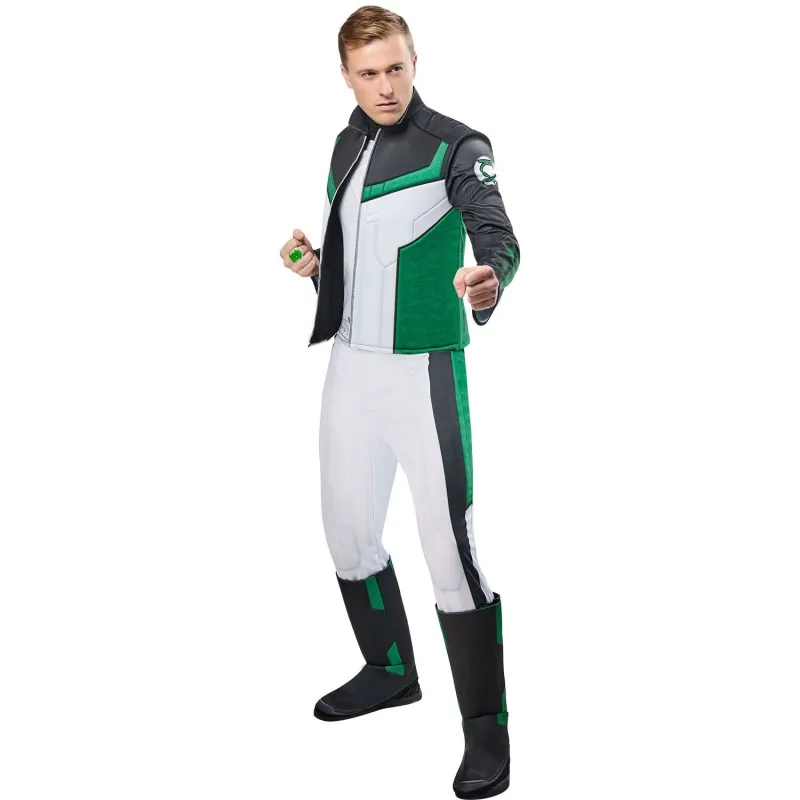 SUPERMAN (2025 Movie) Green Lantern Adult Deluxe Costume sold by DC Comics