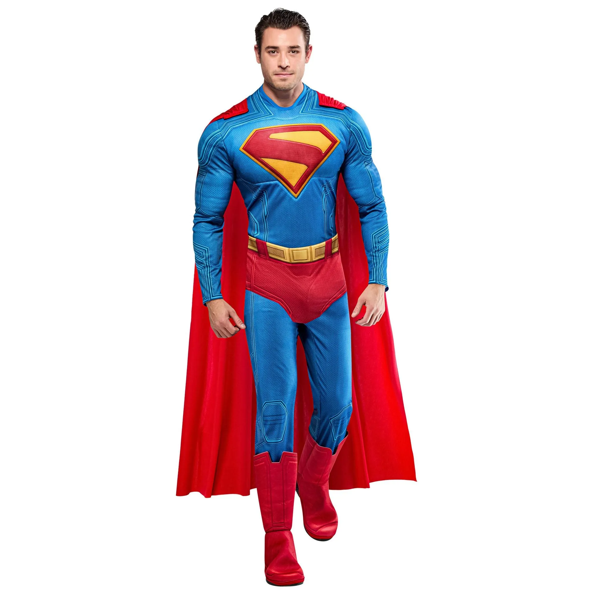 SUPERMAN (2025 Movie) Superman Deluxe Adult Costume sold by DC Comics
