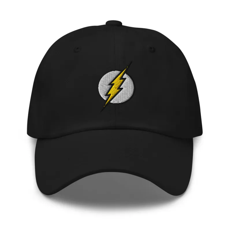 THE FLASH Logo Embroidered Dad Hat sold by DC Comics