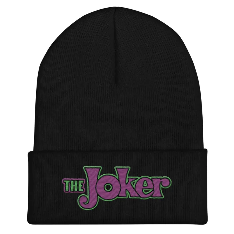THE JOKER Cuffed Beanie sold by DC Comics
