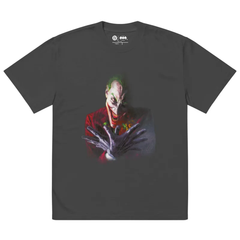 THE JOKER Oversized Faded T-Shirt "Psychopath" sold by DC Comics