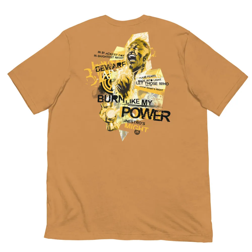 SINESTRO T-Shirt "Might" sold by DC Comics product image thumbnail 2