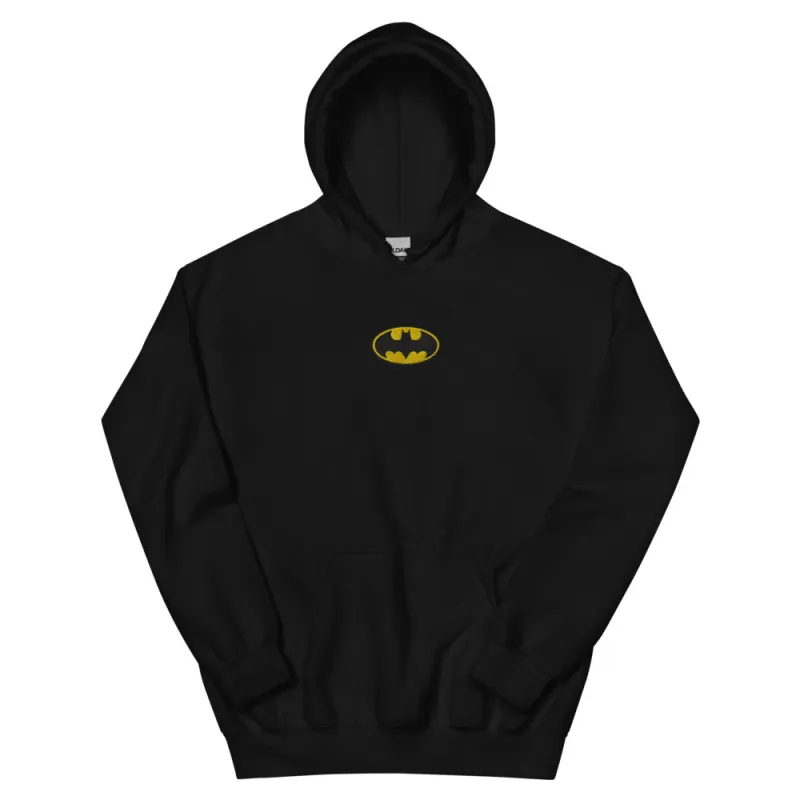 BATMAN Logo Embroidered Hoodie sold by DC Comics