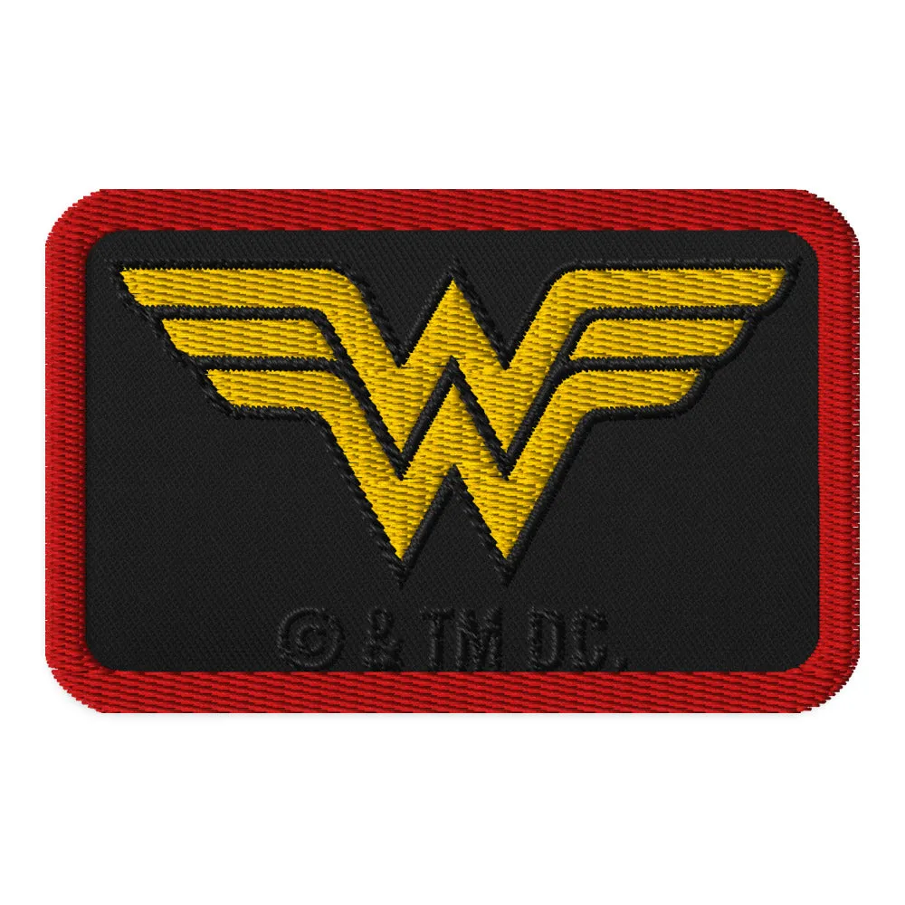 WONDER WOMAN Logo Embroidered Patch sold by DC Comics