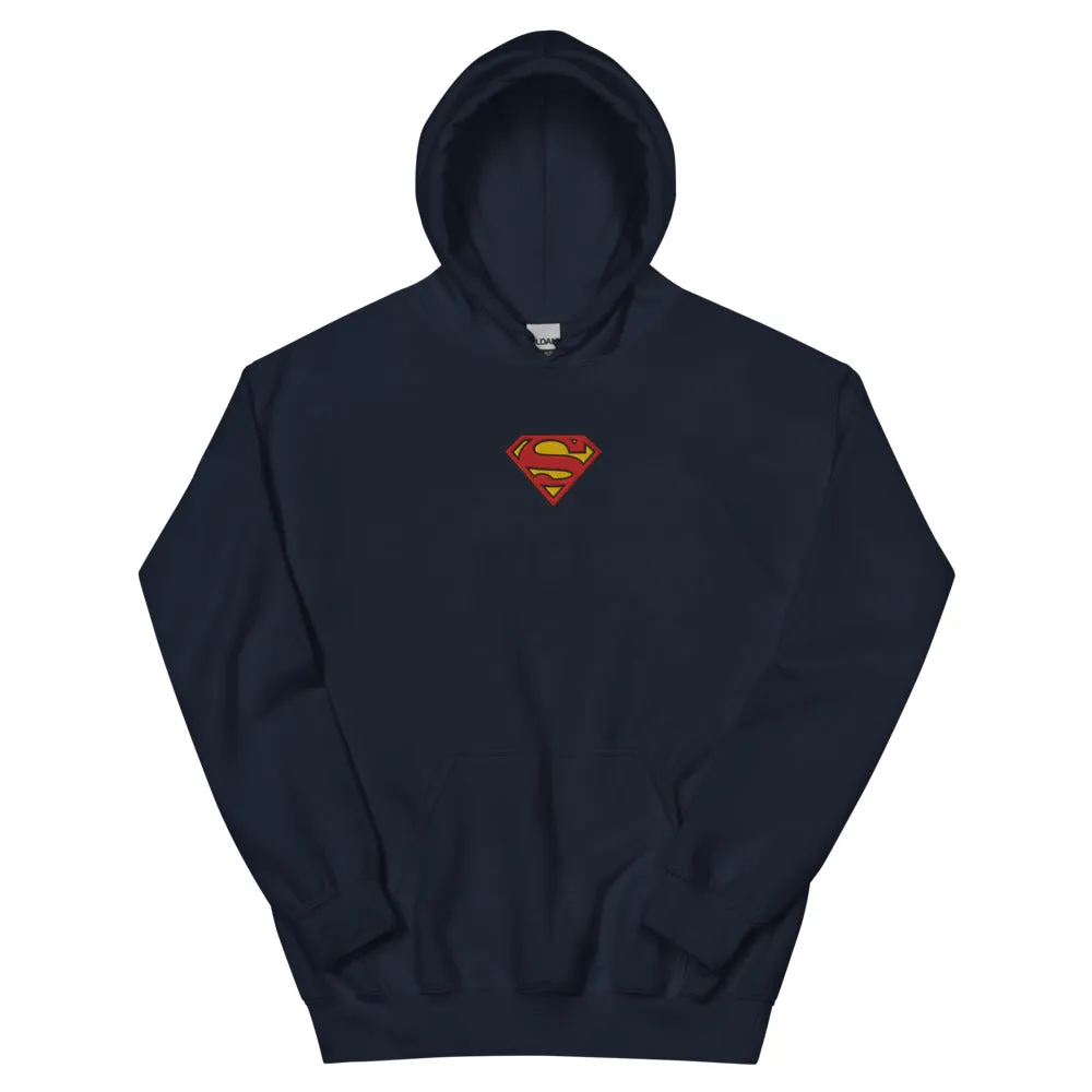 SUPERMAN Logo S-Shield Embroidered Hoodie sold by DC Comics product image thumbnail 3