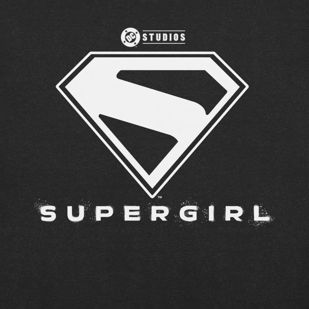 SUPERGIRL (2026 Movie) Black & White Logo T-Shirt sold by DC Comics product image thumbnail 2