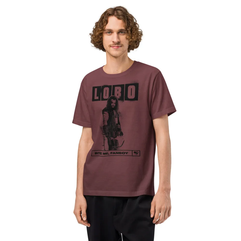 SUPERGIRL (2026 Movie) Lobo Oversized Garment-Dyed T-Shirt "Bite Me, Fanboy" sold by DC Comics product image thumbnail 5