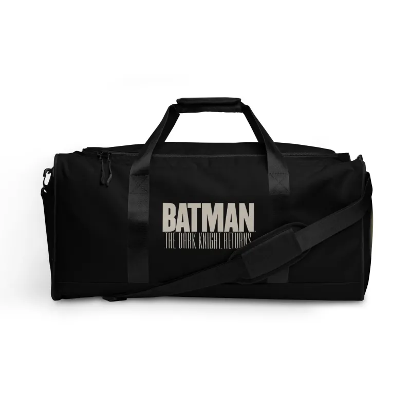Batman Bag: The Dark Knight Returns Duffel with Bat-Signal & DC Logo made by DC Comics