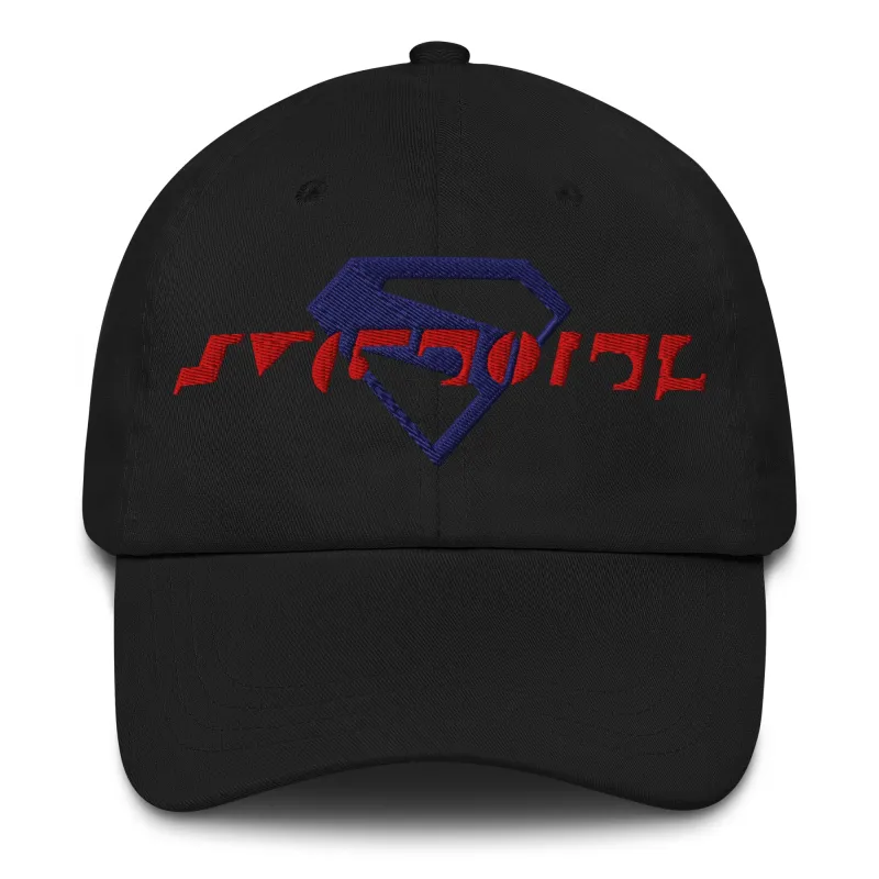 SUPERGIRL (2026 Movie) Embroidered Dad Hat Kryptonian S-Shield made by DC Comics