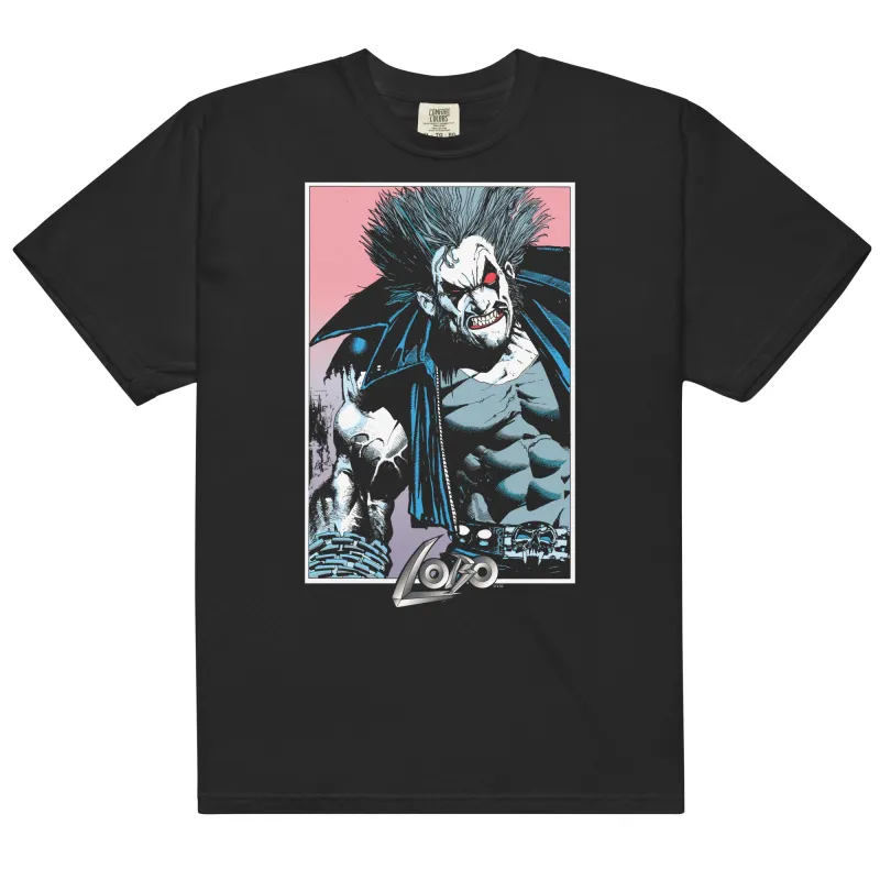 LOBO Comfort Colors T-shirt The Last Czarnian made by DC Comics