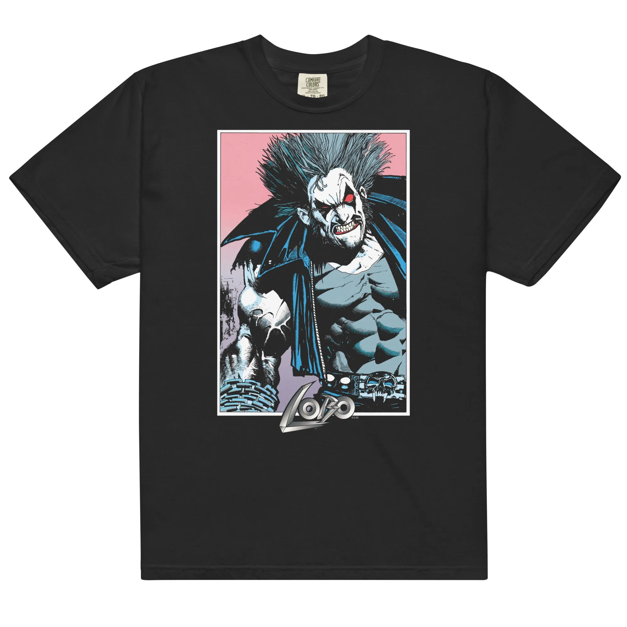 LOBO Comfort Colors T-shirt The Last Czarnian sold by DC Comics