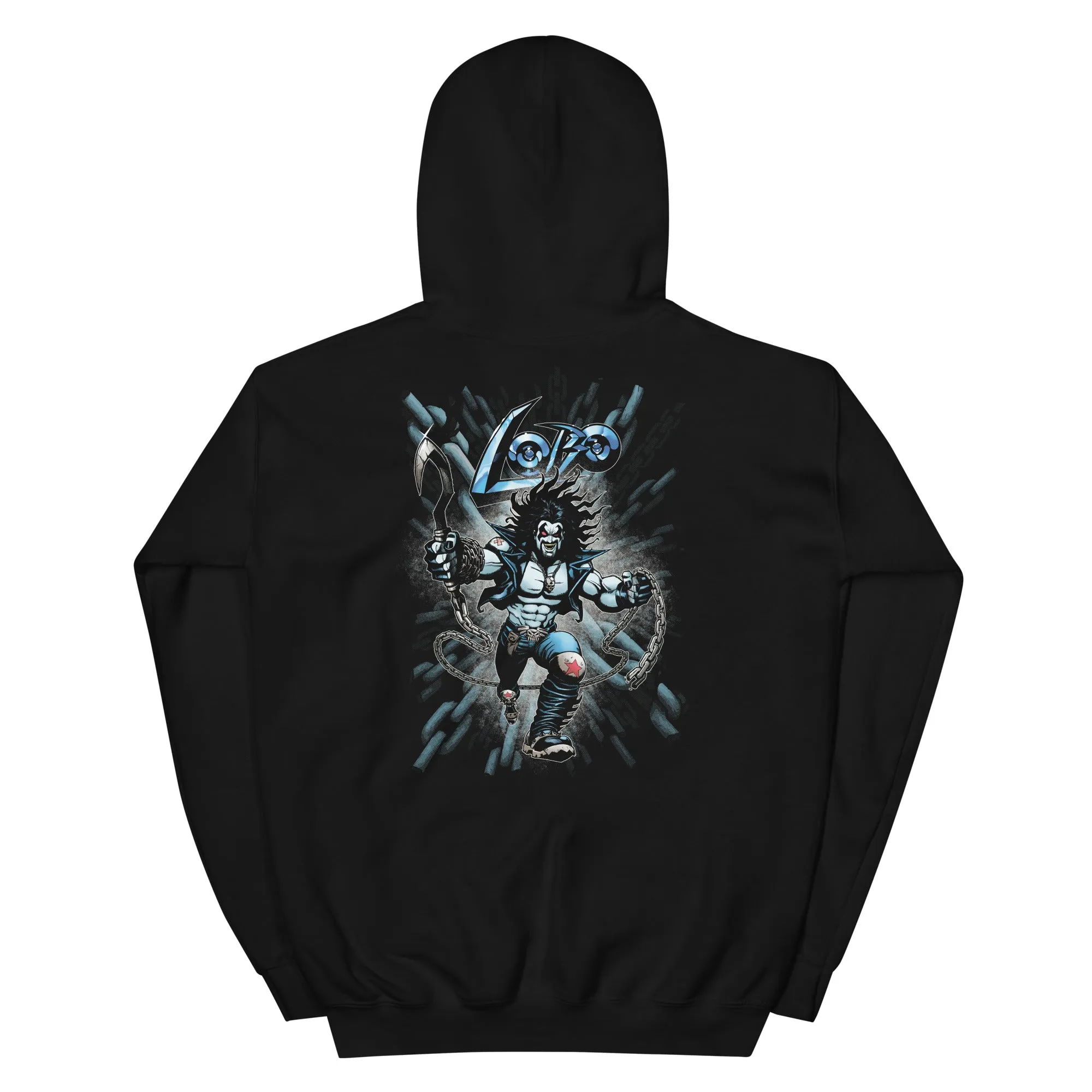 LOBO Embroidered Hoodie The Main Man Classic '90s sold by DC Comics