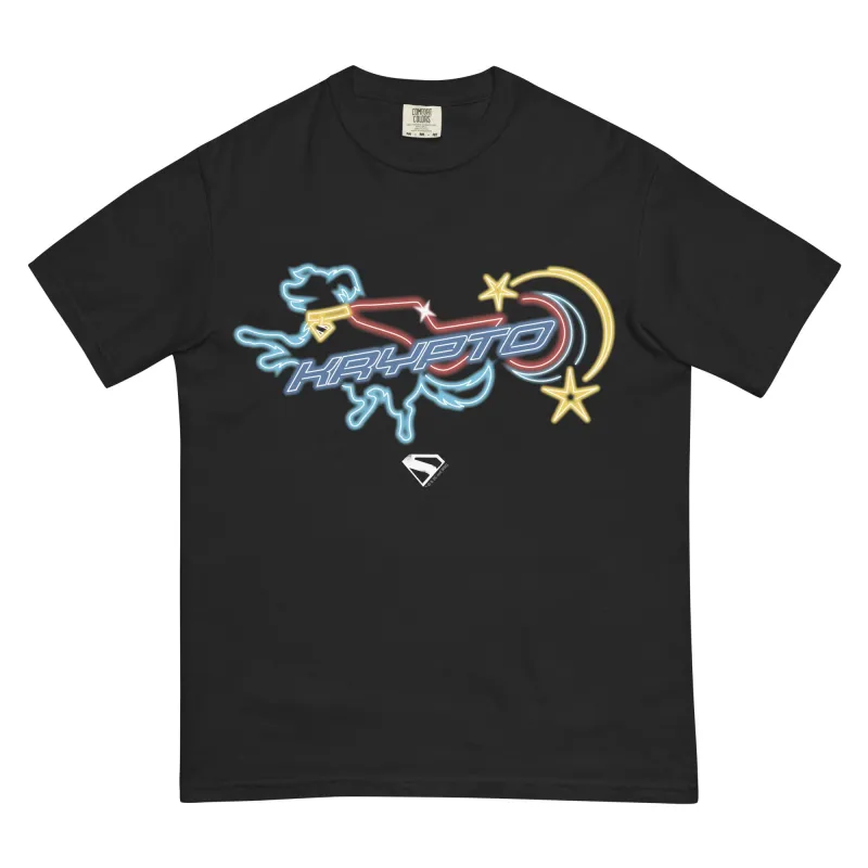 SUPERGIRL (2026 Movie) Comfort Colors T-shirt Neon Krypto made by DC Comics