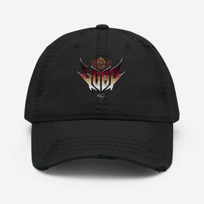 SUPERGIRL (2026 Movie) Distressed Dad Hat Lobo made by DC Comics