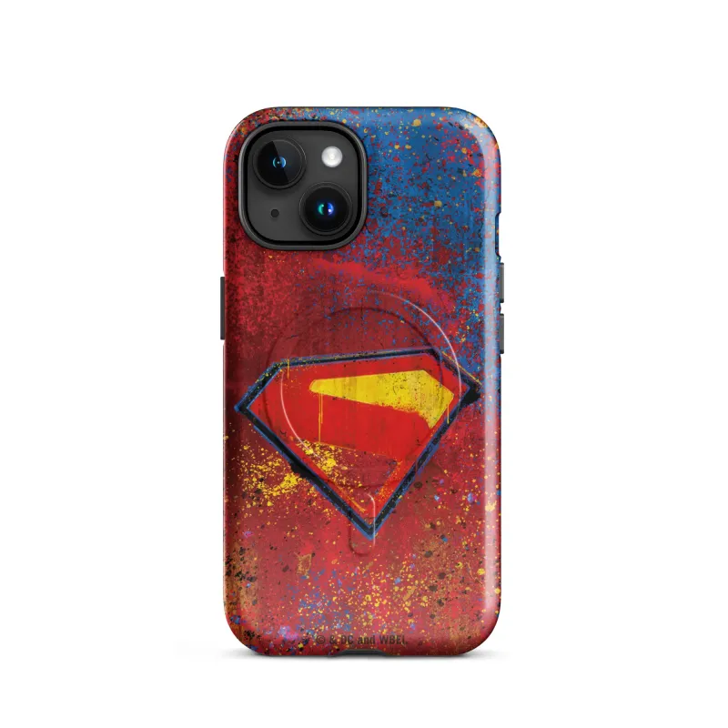 SUPERGIRL (2026 Movie) MagSafe iPhone Case Spray Paint S-Shield made by DC Comics