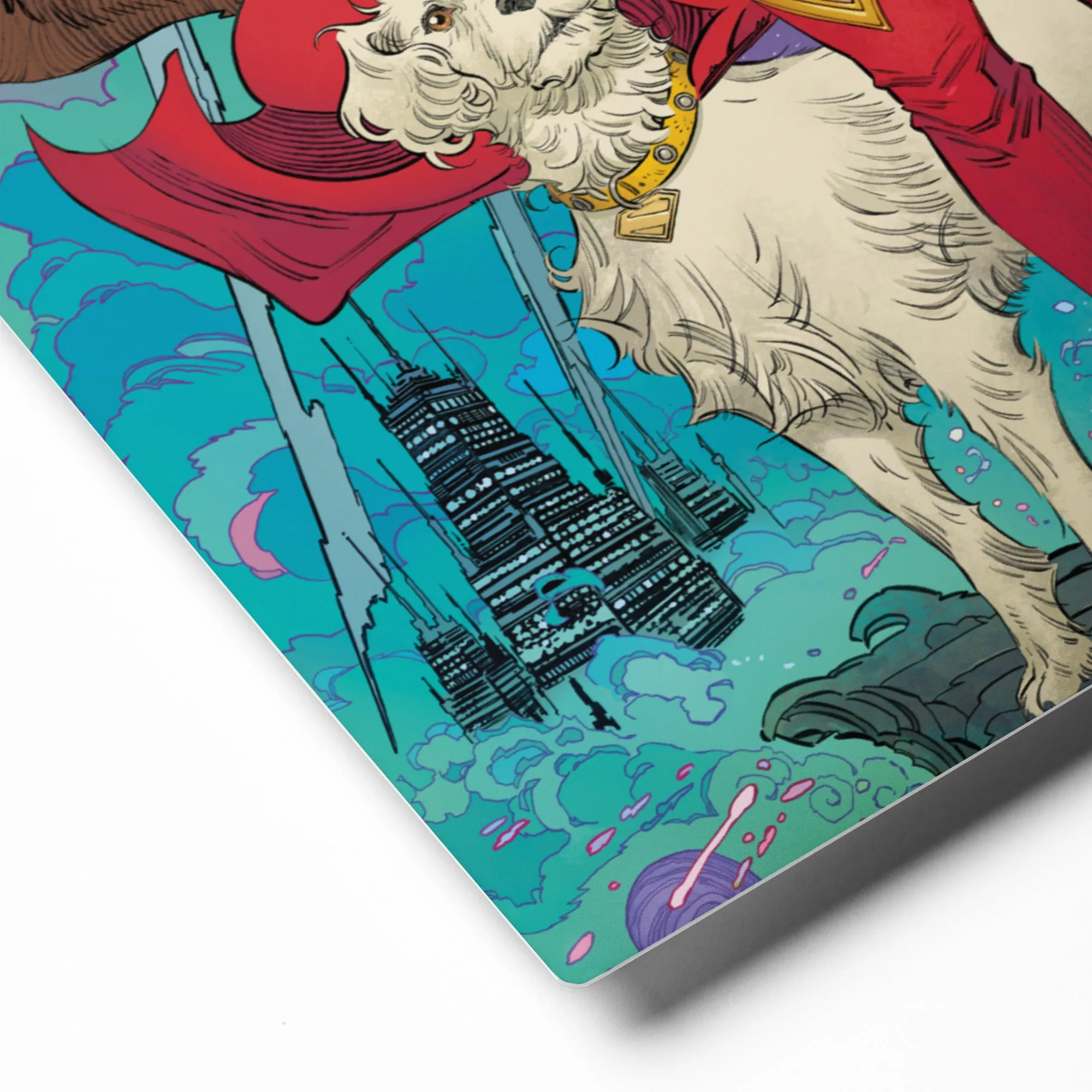 SUPERGIRL (2026 Movie) Metal Print Supergirl & Krypto sold by DC Comics product image thumbnail 3