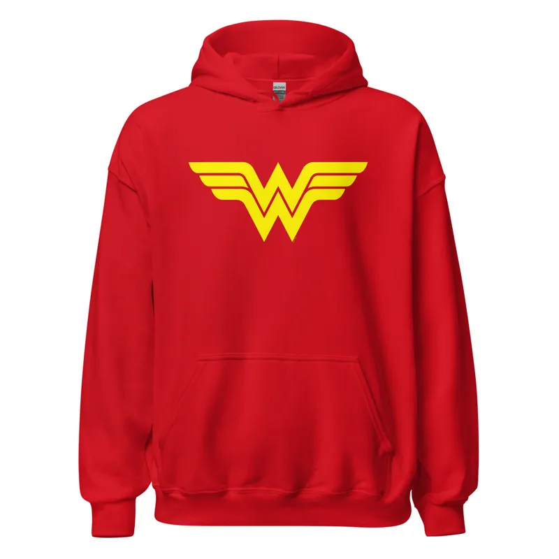 WONDER WOMAN Logo Hoodie made by DC Comics