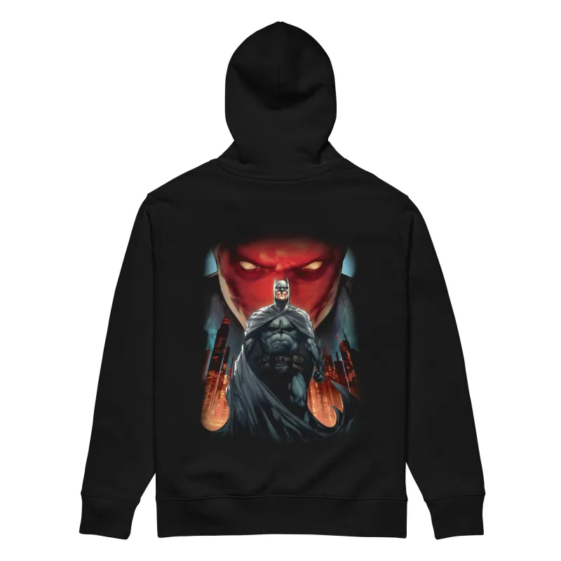 RED HOOD Embroidered Hoodie Jason Todd made by DC Comics