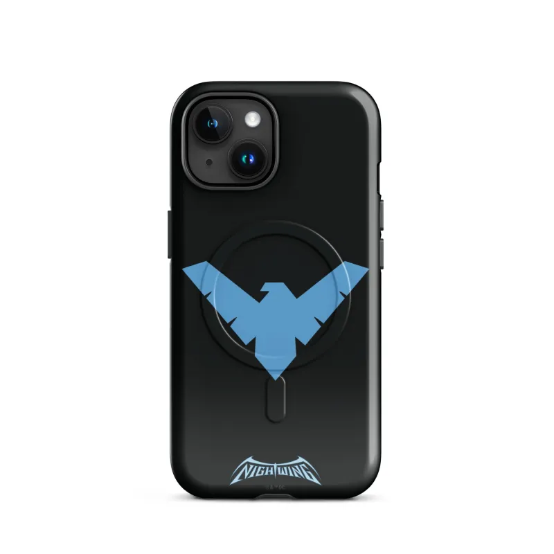 NIGHTWING MagSafe iPhone Case Logo made by DC Comics