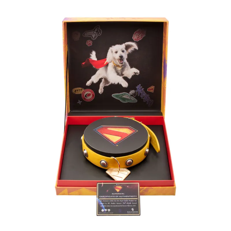 SUPERGIRL (2026 Movie) Krypto Replica Collectible Choker made by DC Comics