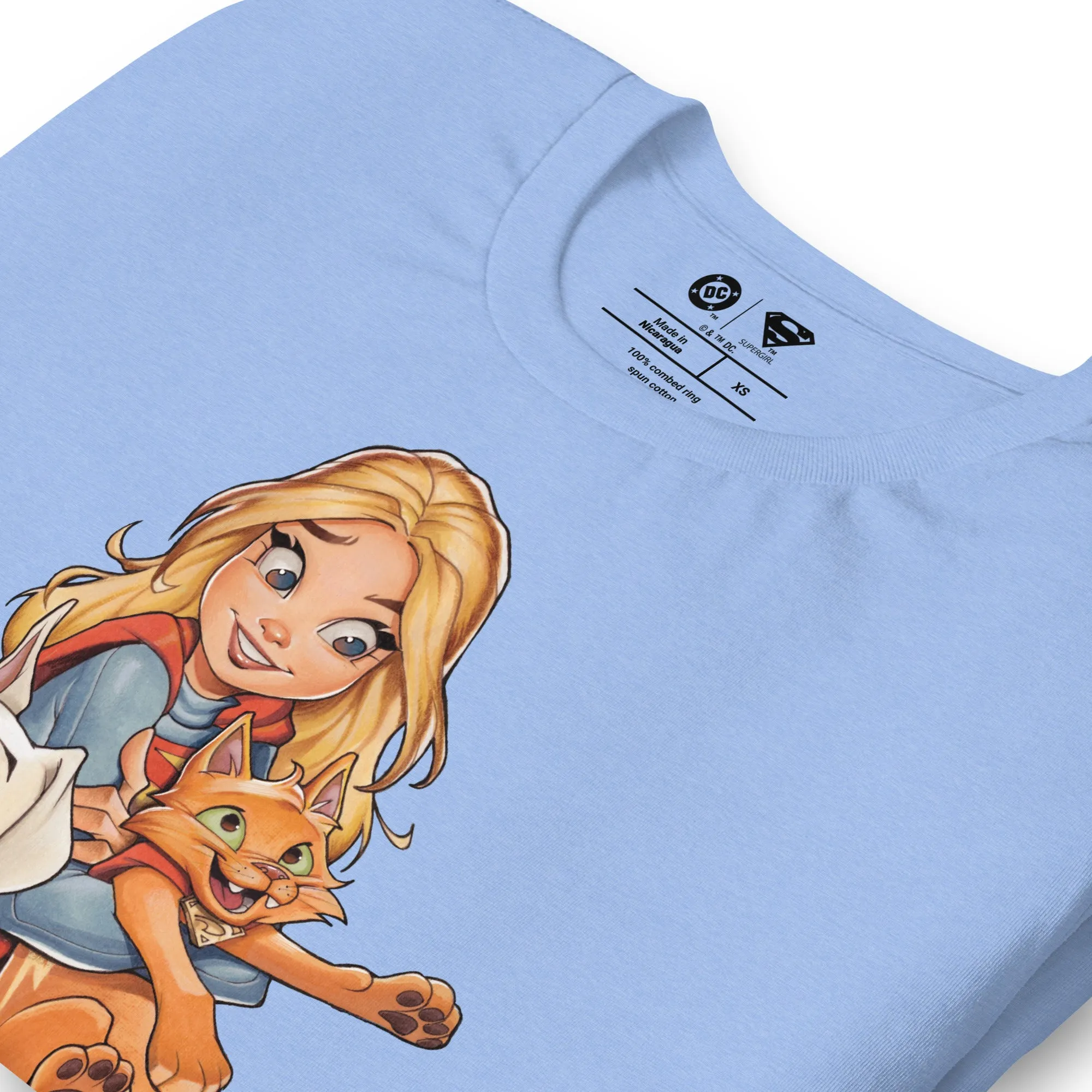 SUPERGIRL T-shirt Krypto & Streaky sold by DC Comics product image thumbnail 3