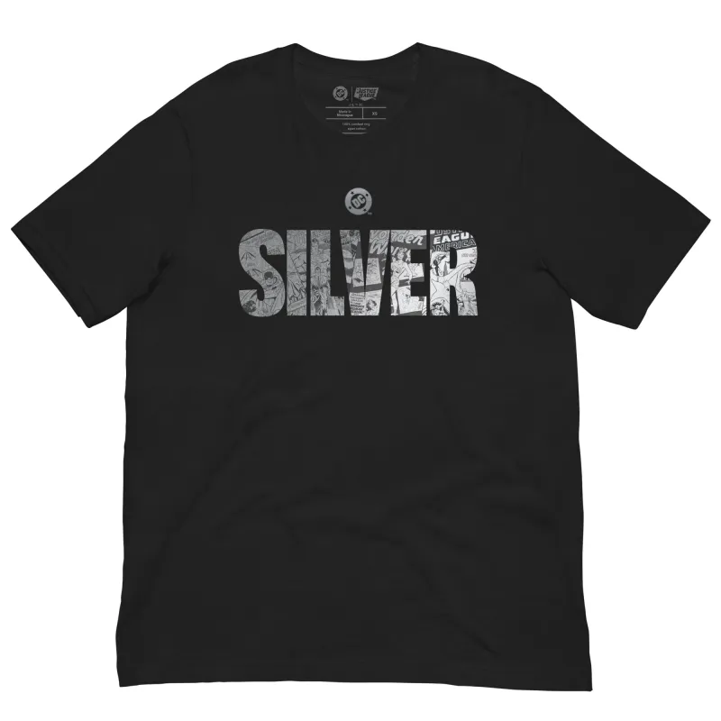 DC T-shirt Silver Age made by DC Comics