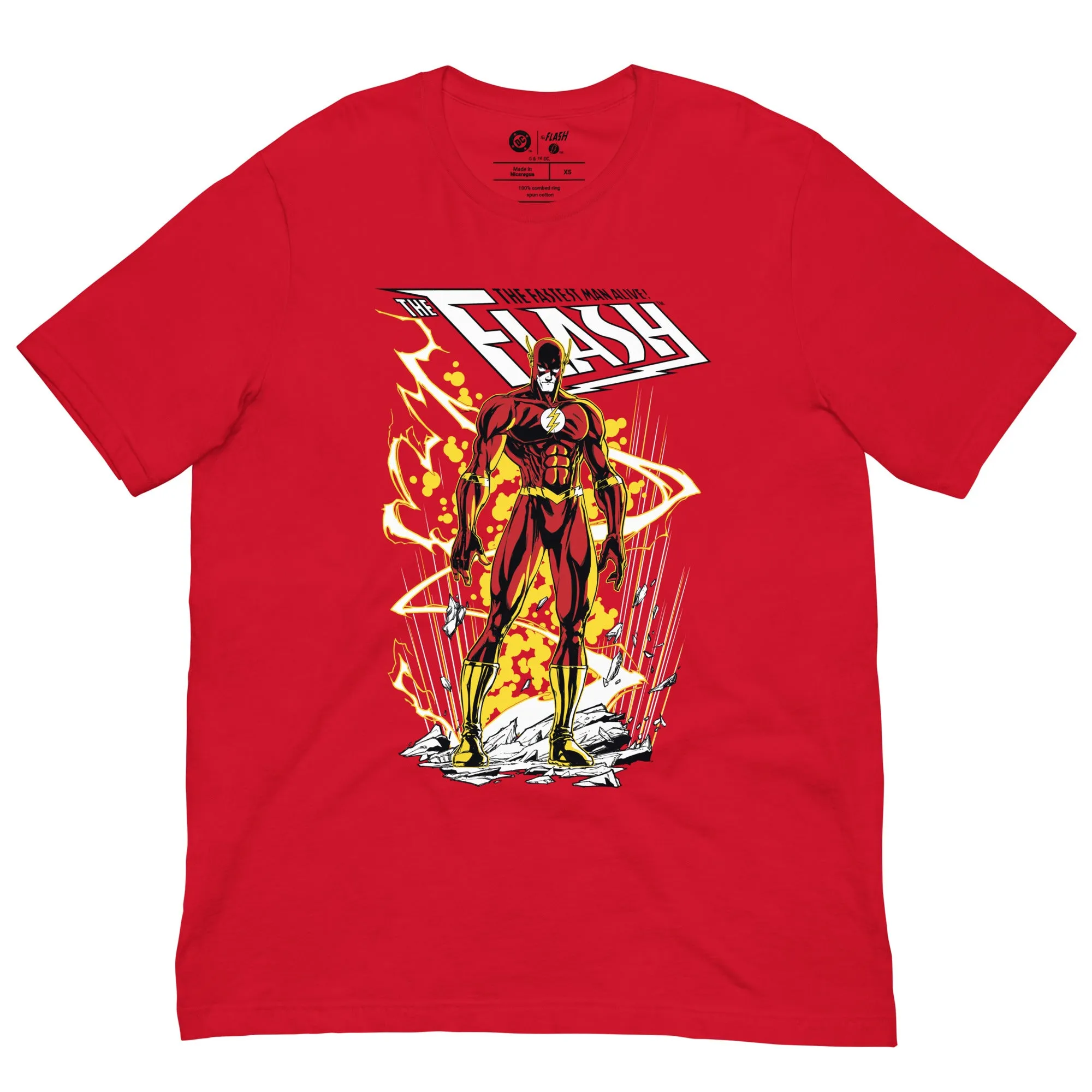 THE FLASH T-shirt Fastest Man Alive sold by DC Comics