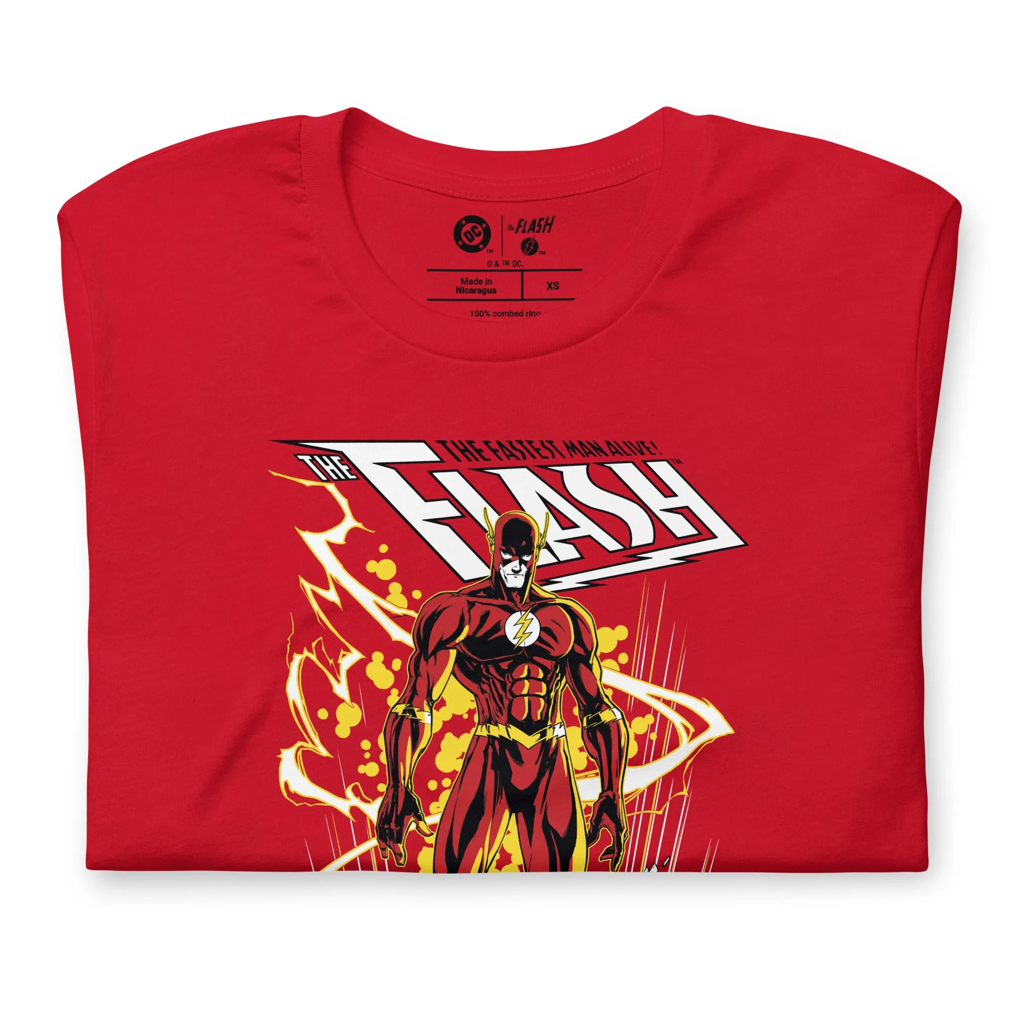 THE FLASH T-shirt Fastest Man Alive sold by DC Comics product image thumbnail 3