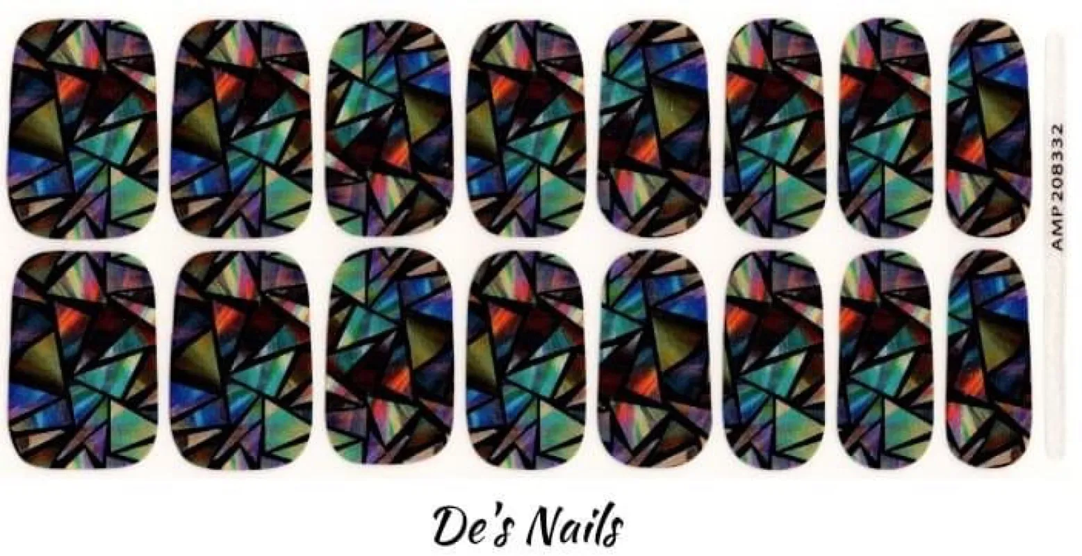 The Colors Within - Premium Nail Polish Wraps sold by De's Nails