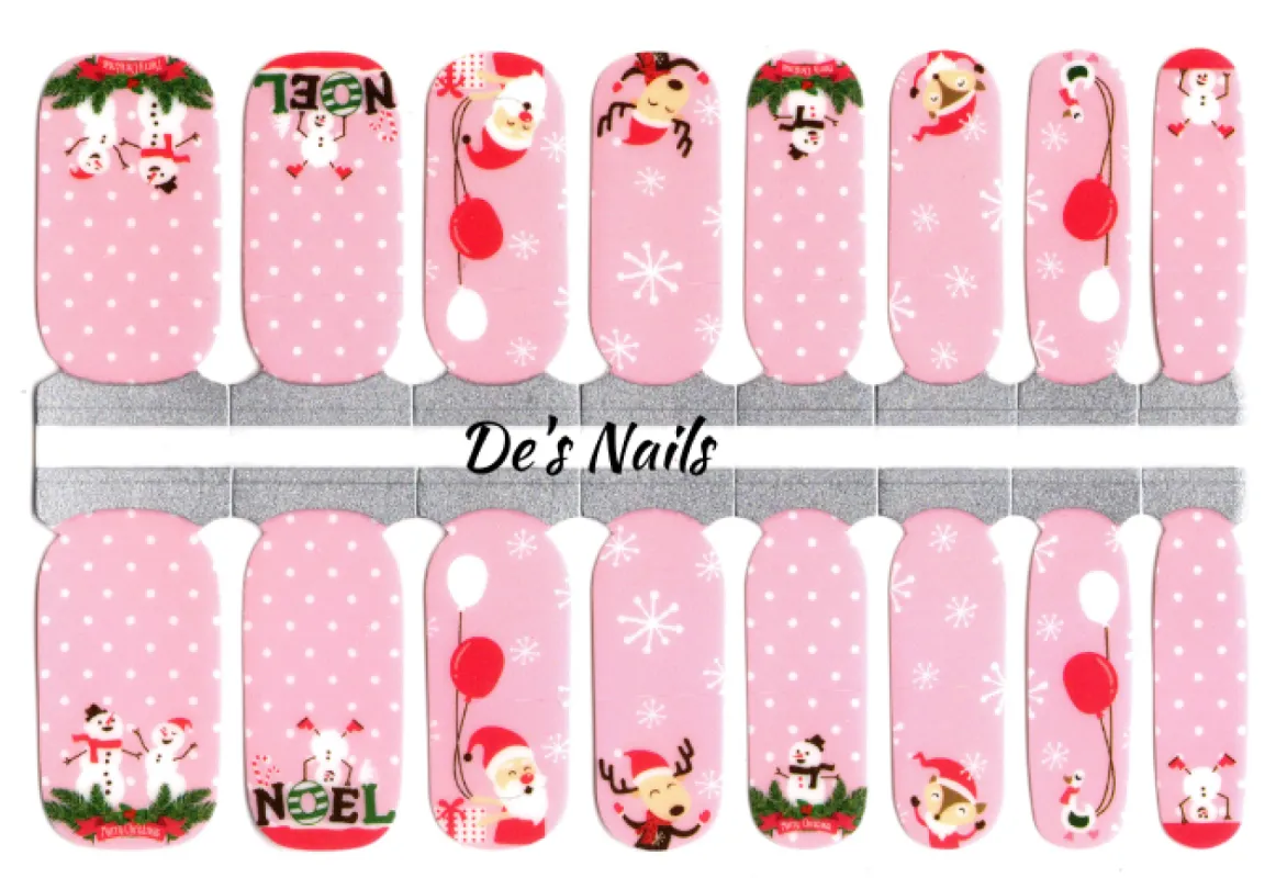 Sweet Noel - Nail Polish Wraps sold by De's Nails