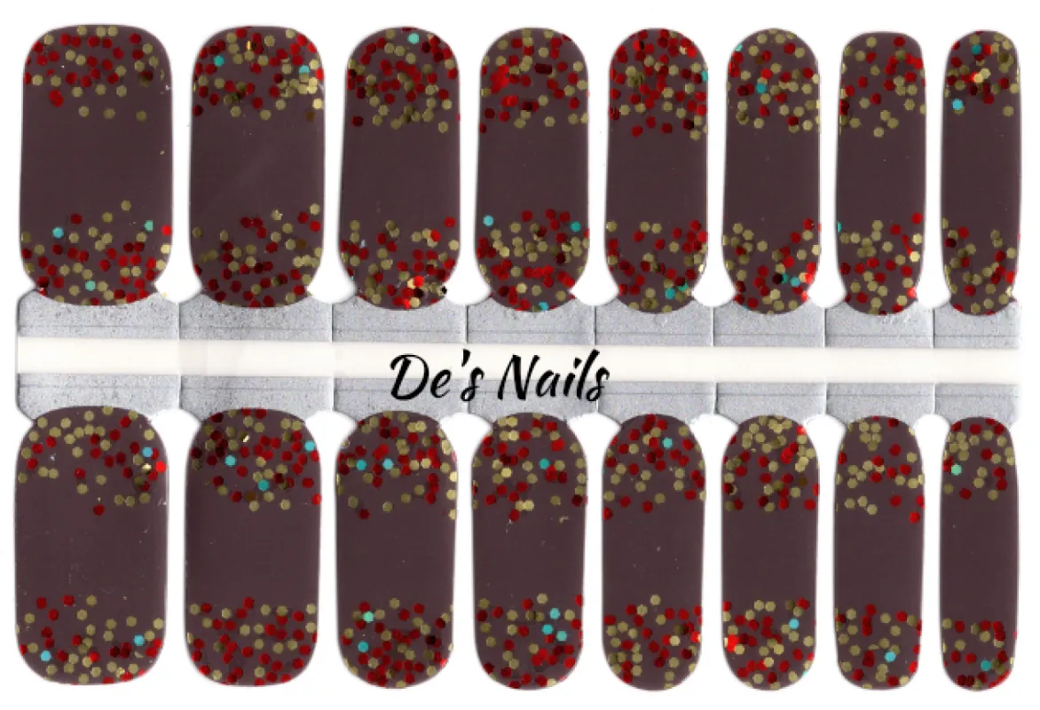 Heart and Home - Nail Polish Wraps sold by De's Nails