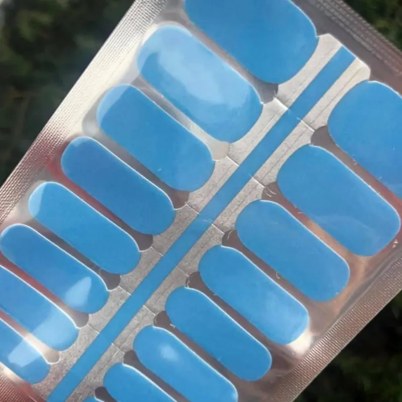 Ocean Blue - Nail Polish Wraps sold by De's Nails