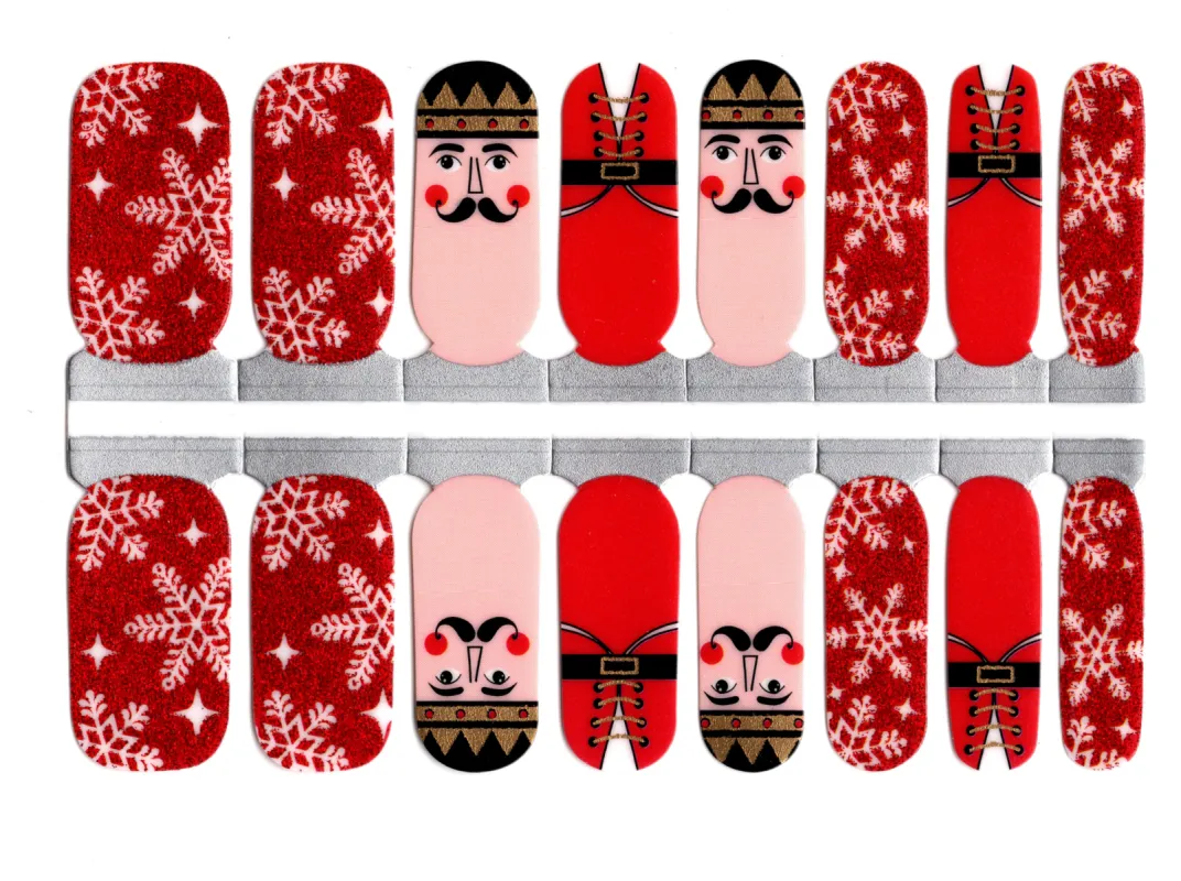 Nutcracker - Nail Polish Wraps sold by De's Nails