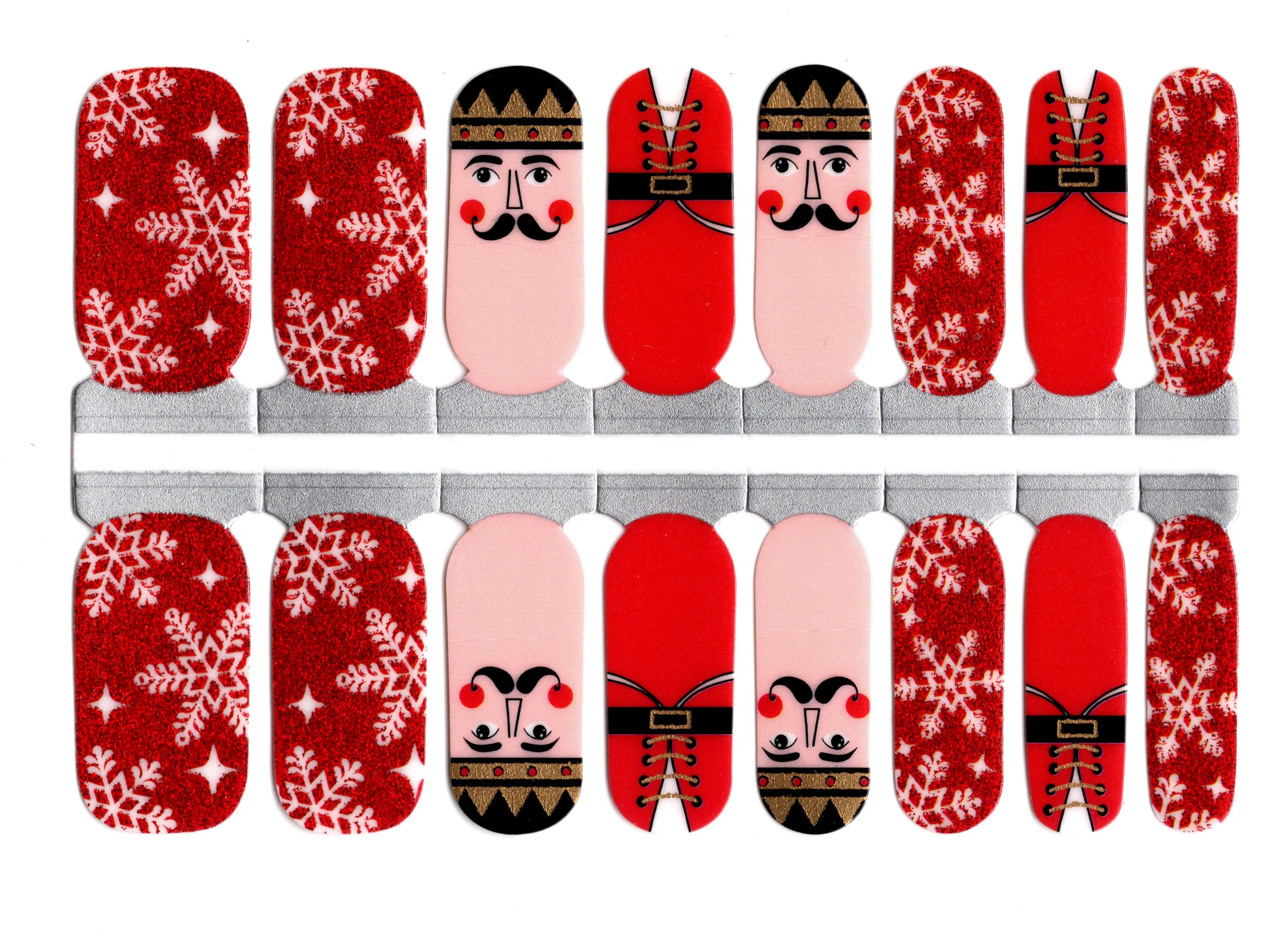 Nutcracker - Nail Polish Wraps sold by De's Nails