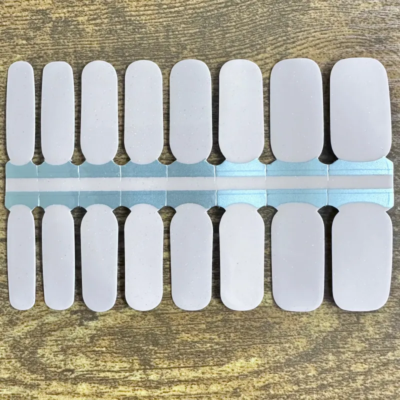 Beige Glitz  -  Nail Polish Wraps sold by De's Nails