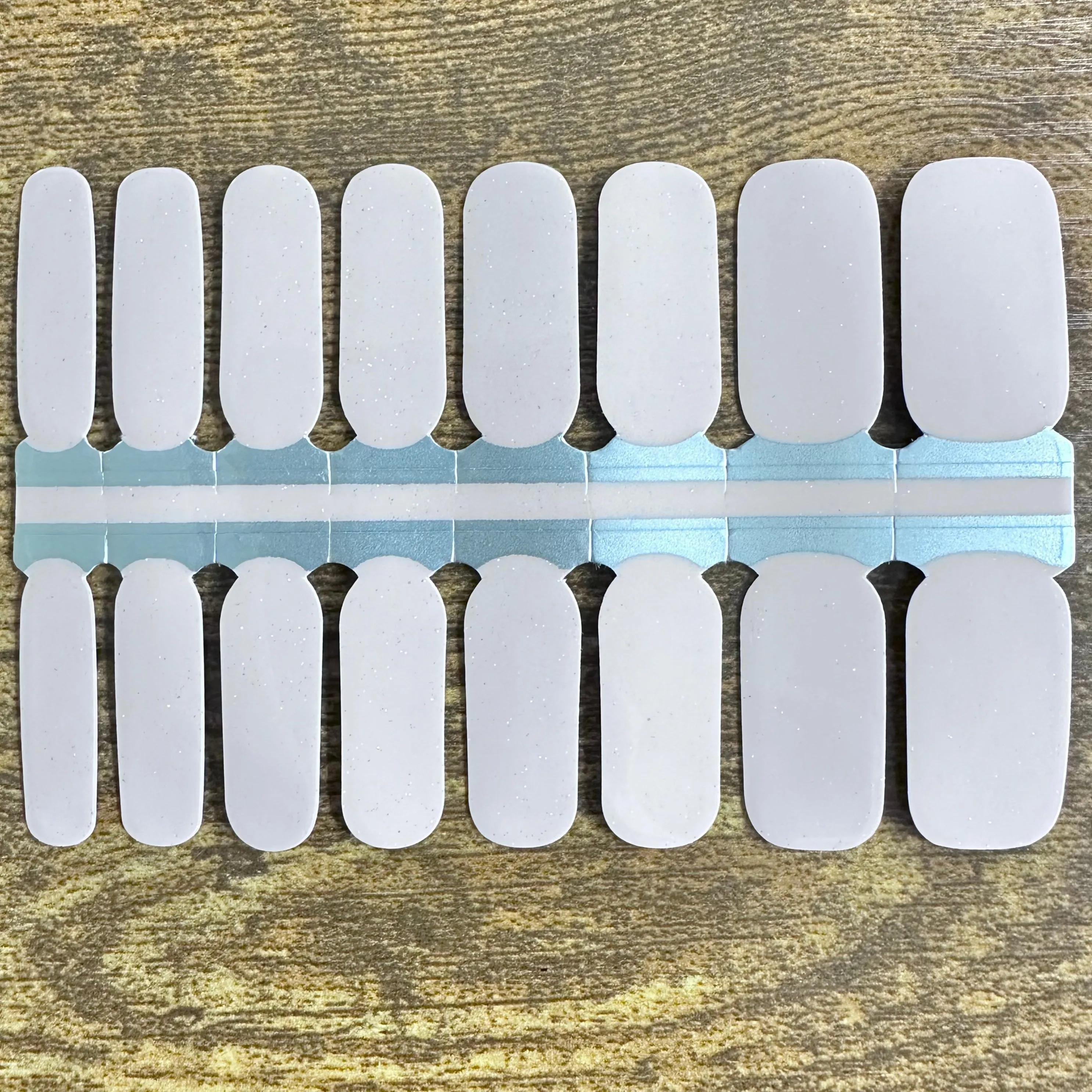 Beige Glitz - Nail Polish Wraps sold by De's Nails