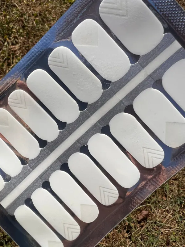 Simply Elegant - Clear Overlay  - Nail Polish Wraps sold by De's Nails