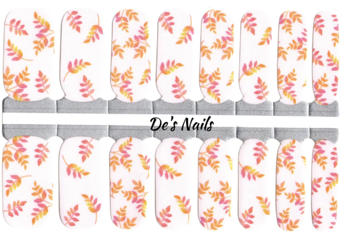 Flirty Ferns - Nail Polish Wraps sold by De's Nails