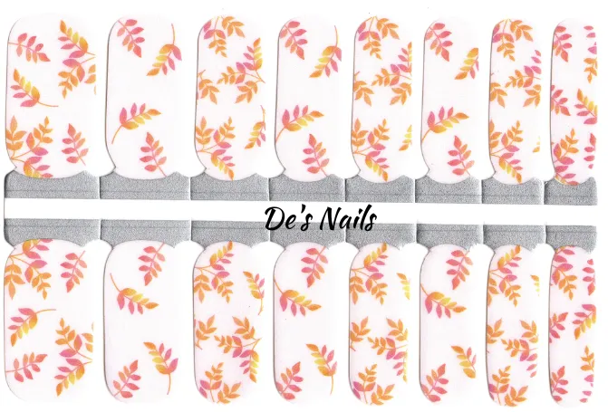 Flirty Ferns - Nail Polish Wraps sold by De's Nails