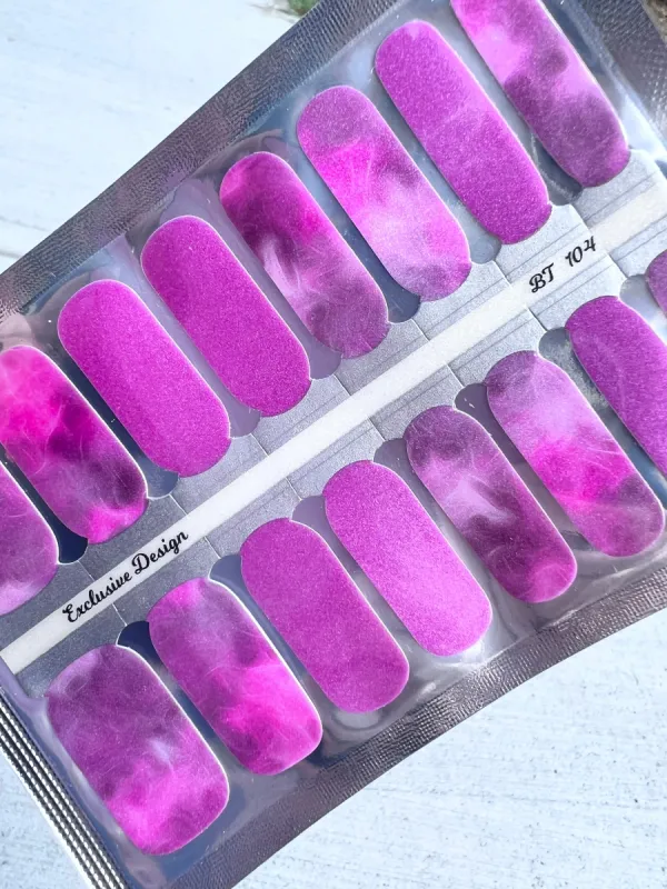 Smoke Screen - Nail Polish Wraps sold by De's Nails