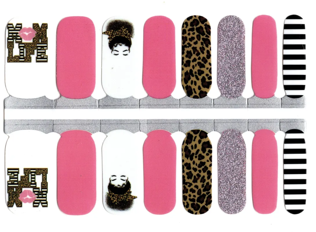 Mom Life -   Nail Polish Wraps sold by De's Nails