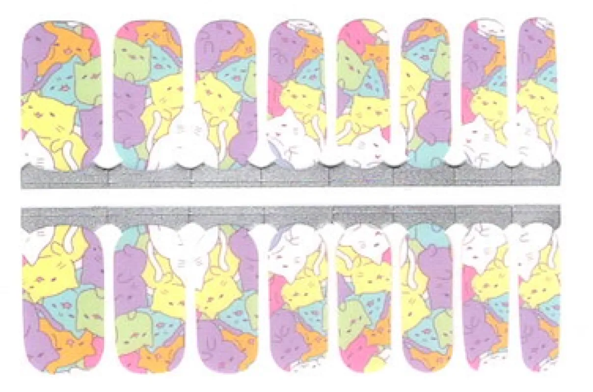 Cat Wrangler - Nail Polish Wraps sold by De's Nails
