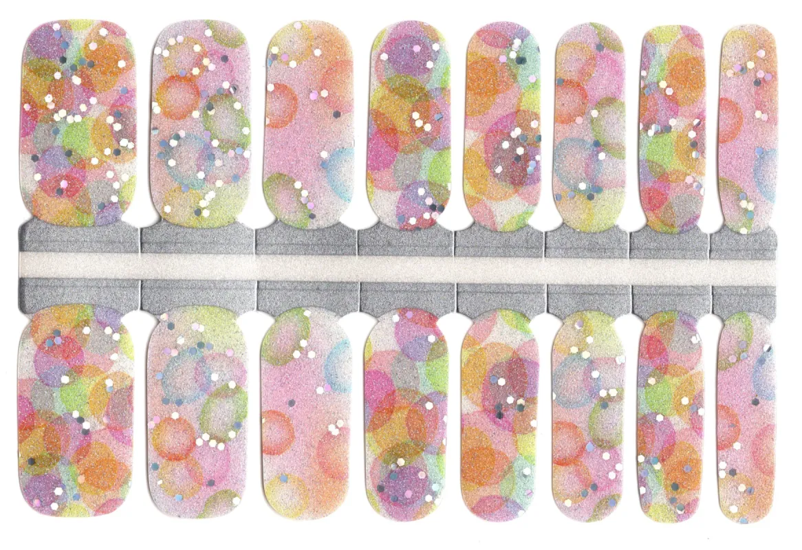 Bubble Craze - Nail Polish Wraps sold by De's Nails