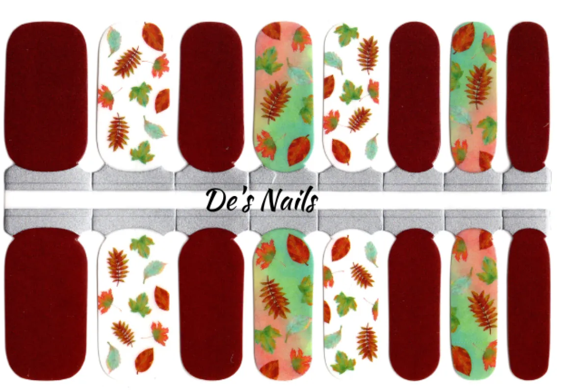 Enchanting Equinox - Nail Polish Wraps sold by De's Nails
