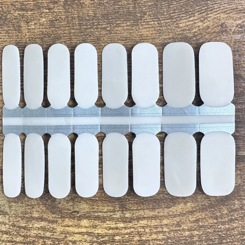 Almost Clear - Semi-Transparent Nail Polish Wraps sold by De's Nails