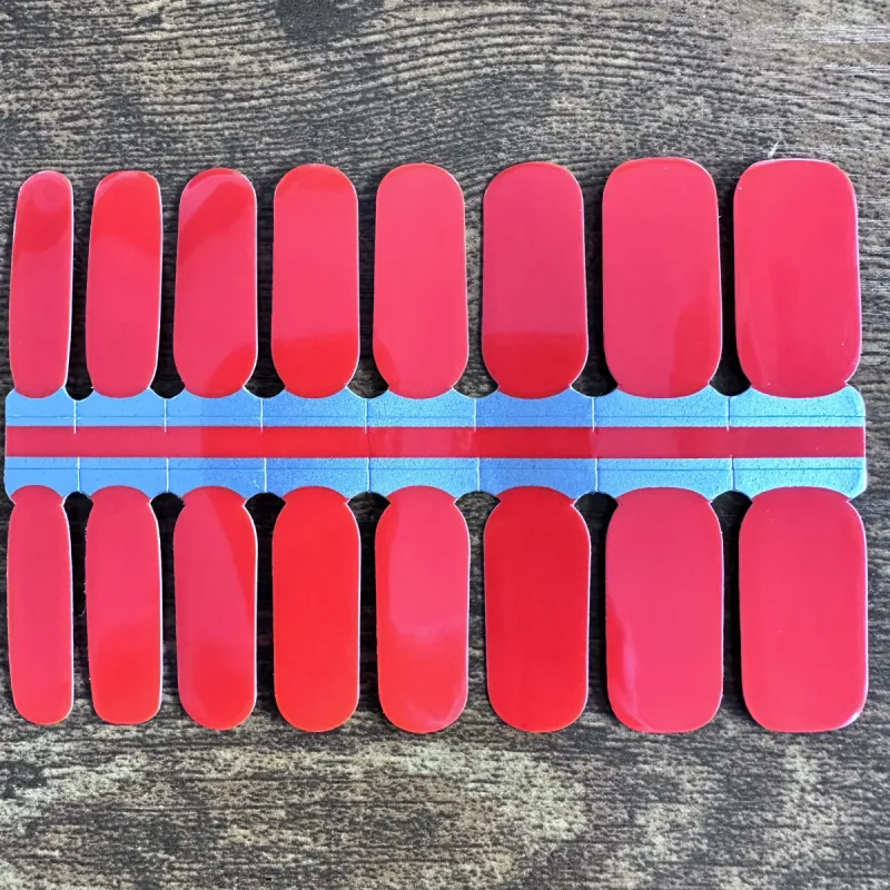 Orangina  -  Nail Polish Wraps sold by De's Nails